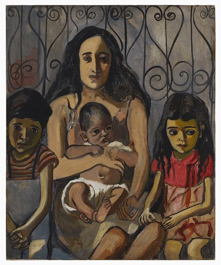 Alice-Neel_spanish-family_1943_Estate-of-Alice-Neel