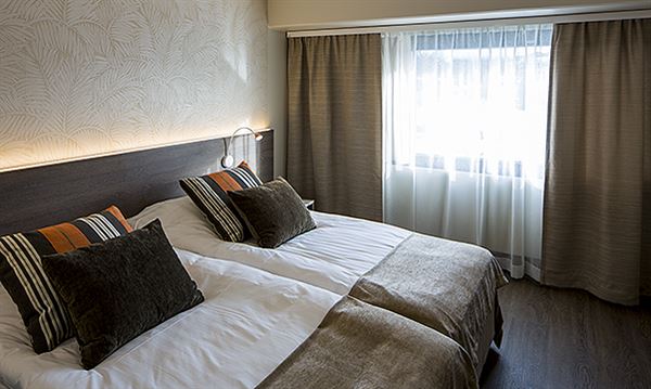 Kuva hotelli Caribian verkkosivuilta uudesta Standard+-huoneesta.