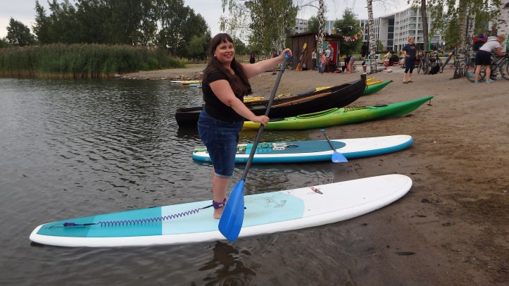Olen valmis SUP-melontaan!