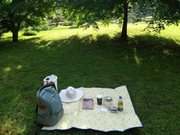 Rakastan viettää aika puistoissa yksin lukien tai porukalla hengaten. Nyt olen päässyt aloittamaan puistokauden myös Tokiossa.