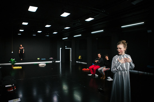 Tuomas Rinta-Panttila, Joonas Heikkinen, Joanna Haartti ja Laura Rämä. Kuva: Mitro Härkönen