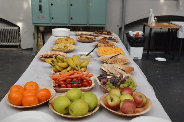 Back stagen tarjoiluja