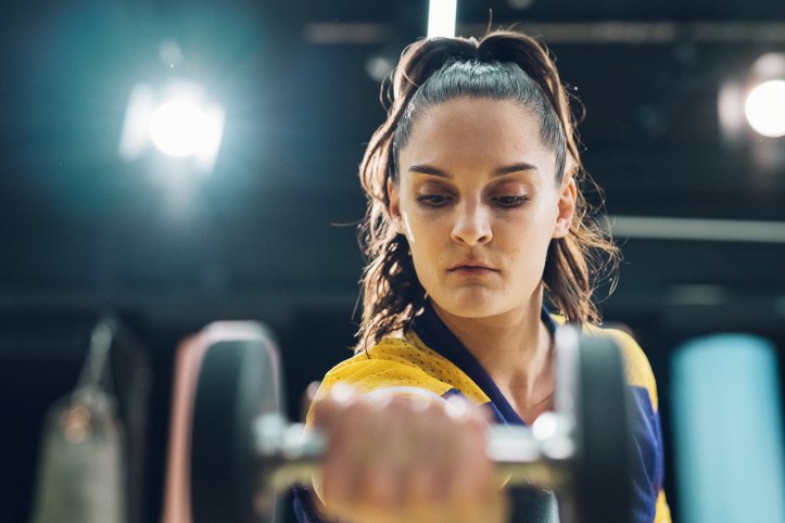 kuvassa Sara Paasikoski, kuvaaja Mitro Härkönen