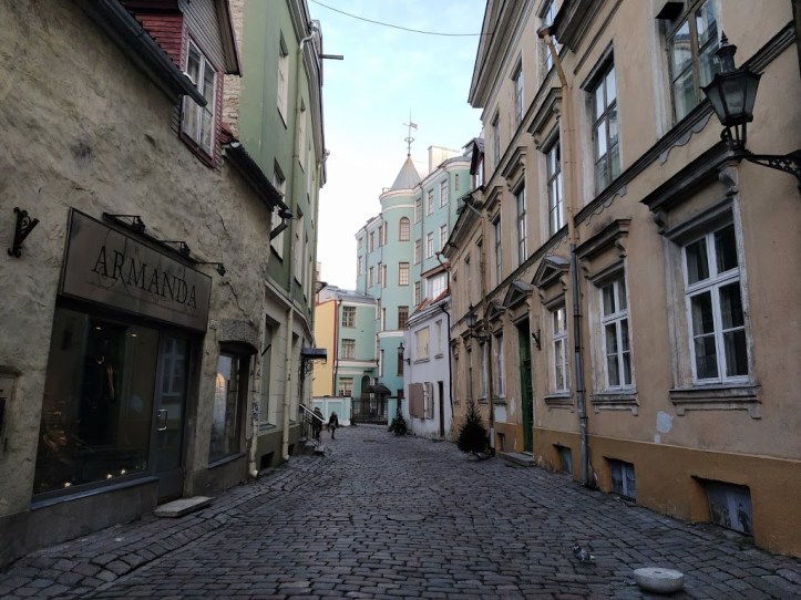 Müürivahe-katua vanhassa kaupungissa